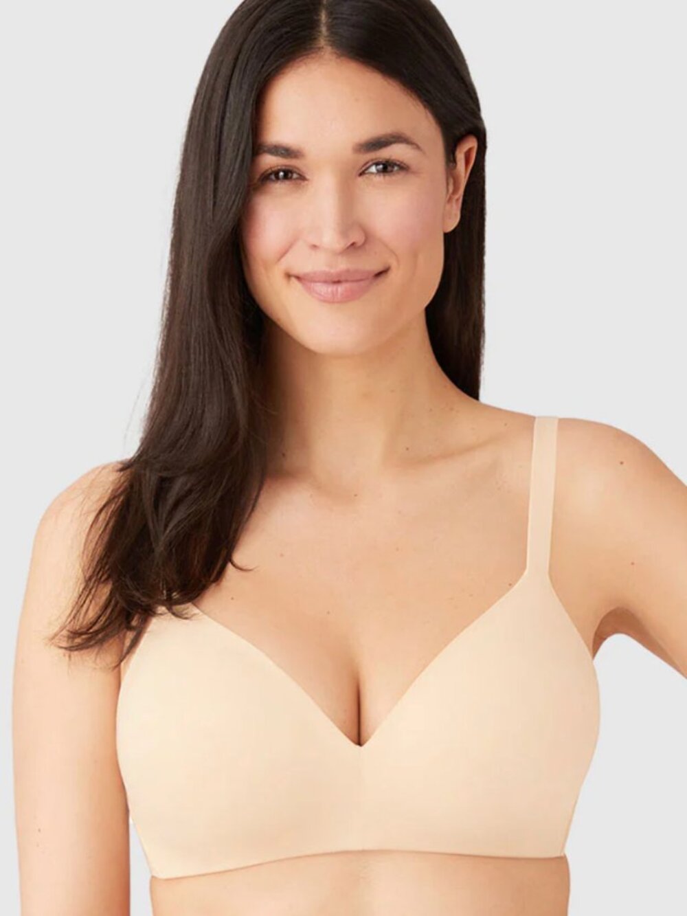 Wacoal 852189 Women's How Perfect Wire Free T-Shirt Bra Beige/Sand 34B